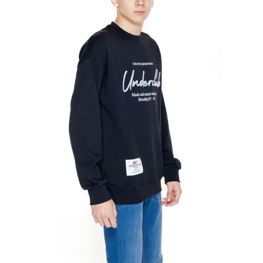 This Sweater by Underclub for men in cotton black presents a understated silhouette, featuring a sophisticated and for a understated finish.
