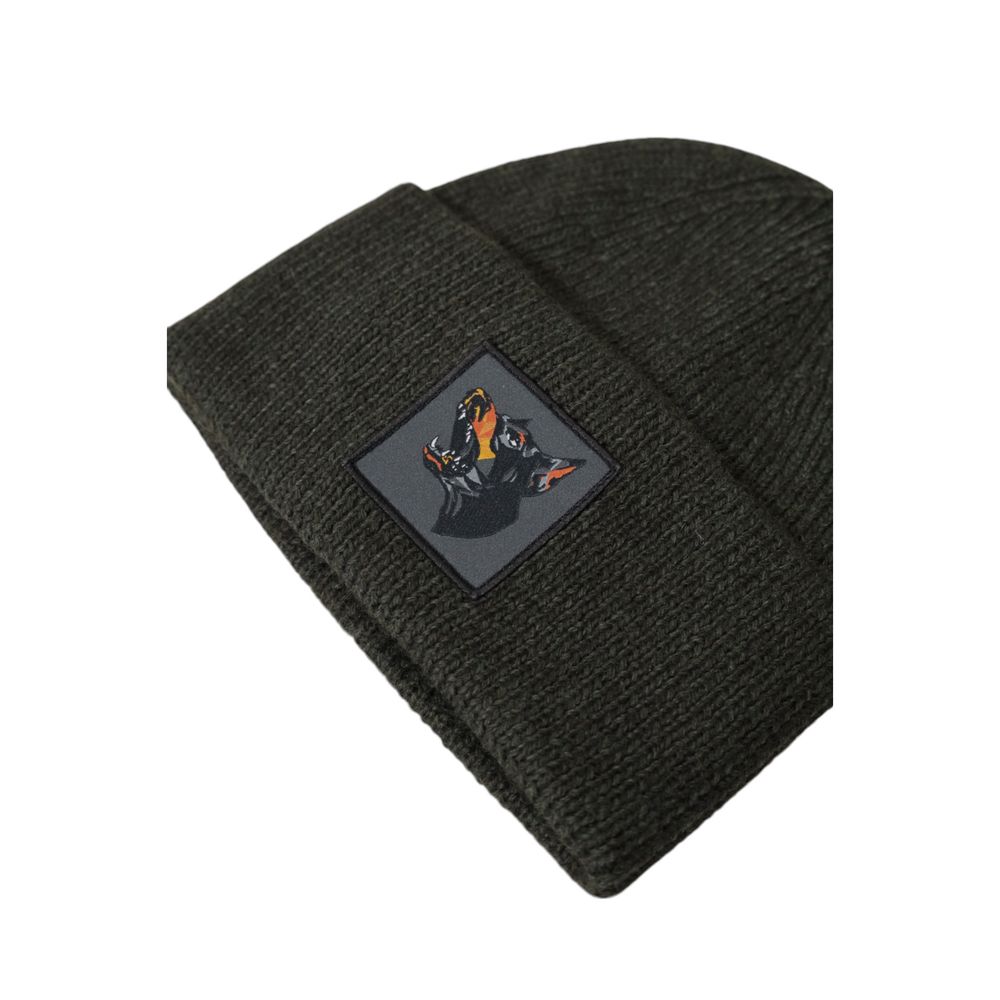 Hat by Antony Morato for men in polyamide wool green features an exquisite silhouette, showcasing the exquisite craftsmanship of this Polyamide Wool Hat.