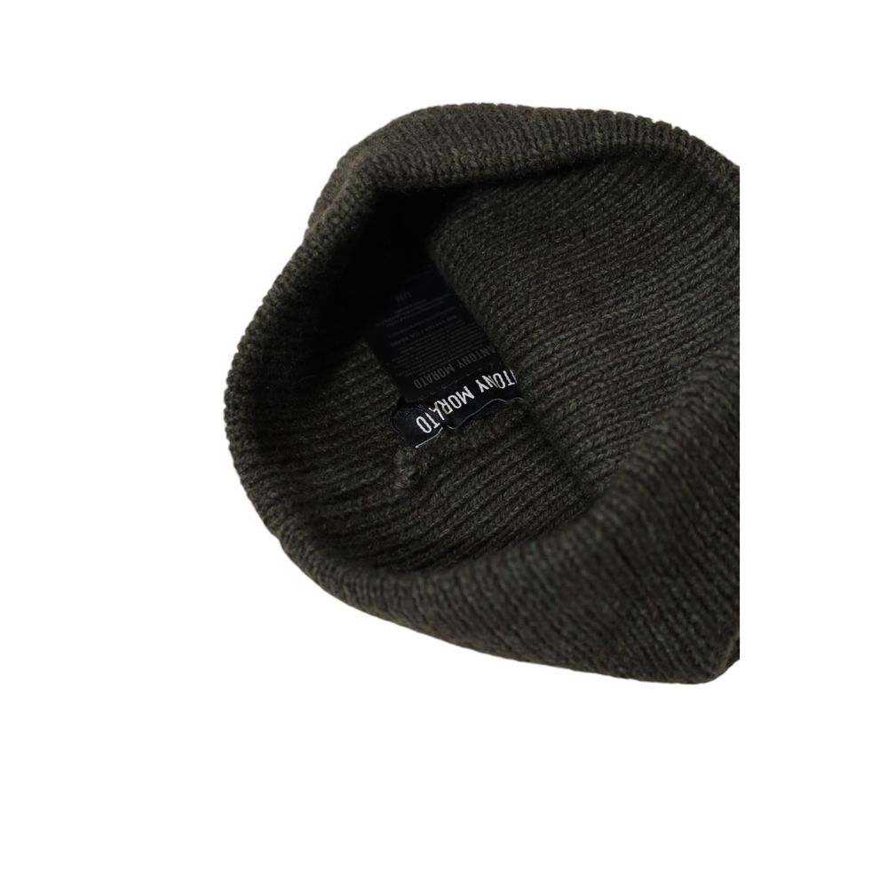 This Hat by Antony Morato for men in polyamide wool green features a exquisite silhouette, artfully capturing the sophisticated design and premium aesthetic of the Polyamide Wool Hat.