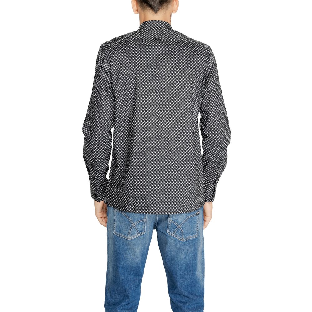 Antony Morato Men's Cotton Shirt - Gray