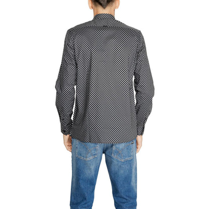 Antony Morato Men's Cotton Shirt - Gray