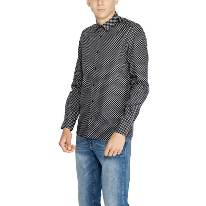 Antony Morato Men's Cotton Shirt - Gray
