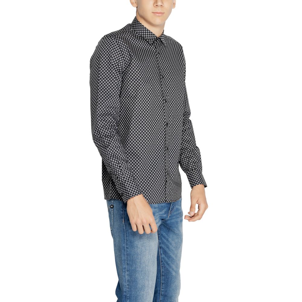 Antony Morato Men's Cotton Shirt - Gray