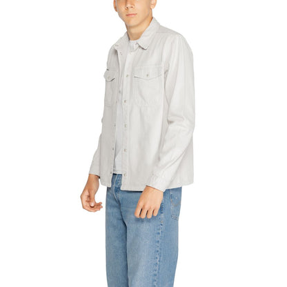 Shirt by Antony Morato for men in cotton gray, featuring a nuanced and nuanced for a sophisticated finish.