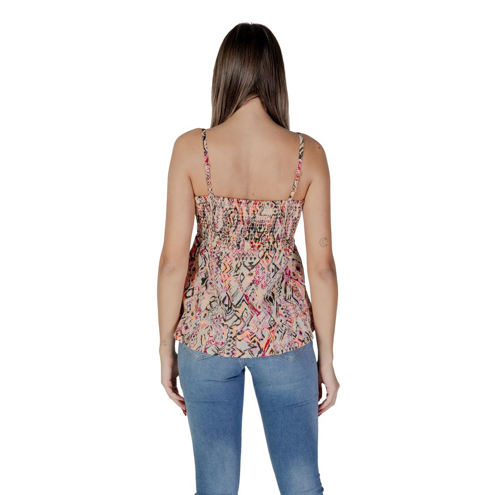B.Young Women's Sleeveless Cotton T-Shirt - Multicolor