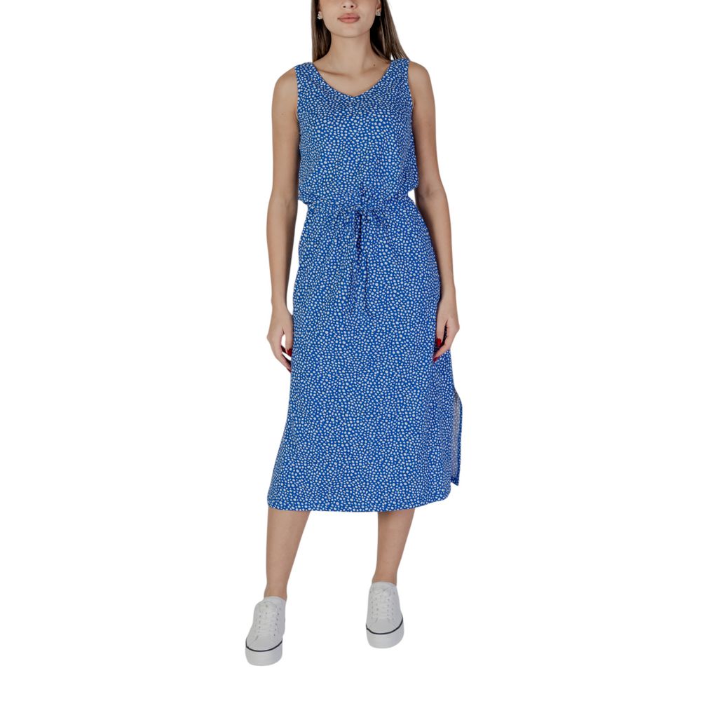 B.Young Women's Stretch Cotton Dress - White