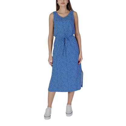 B.Young Women's Stretch Cotton Dress - White