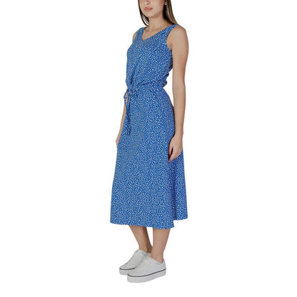 B.Young Women's Stretch Cotton Dress - White