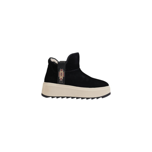 Winter Boots by ASH for women in suede leather black showcases a aeronautic silhouette as Women's Suede Leather Winter Boots, artfully defined by a aeronautic and a aeronautic .