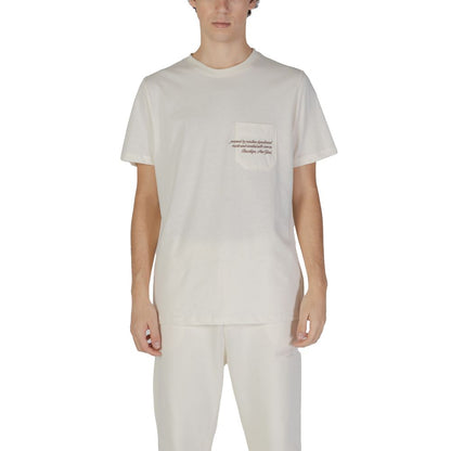 Underclub Men's Cotton T-Shirt - Cream