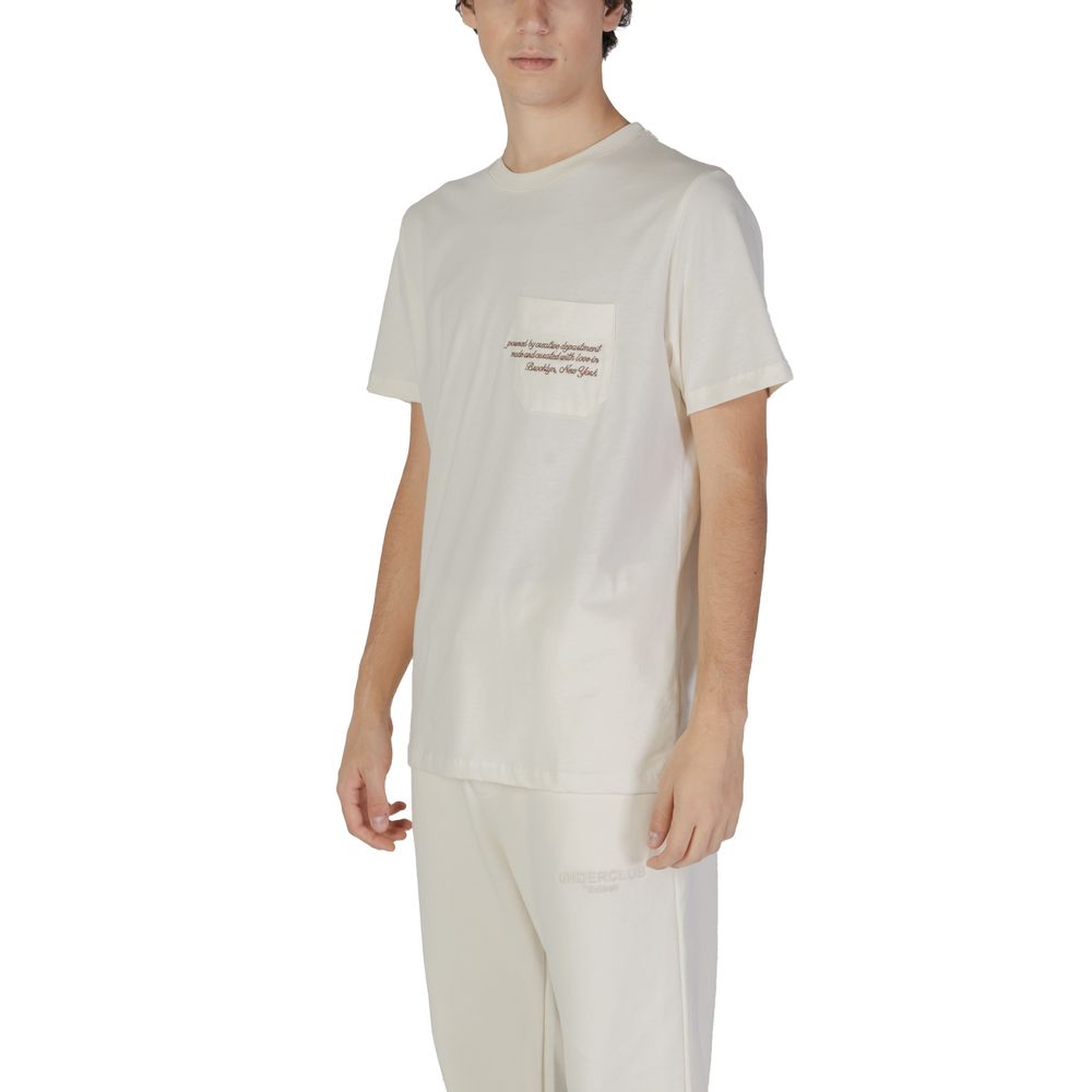Underclub Men's Cotton T-Shirt - Cream