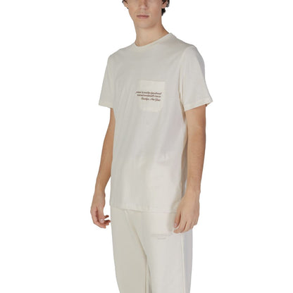 Underclub Men's Cotton T-Shirt - Cream