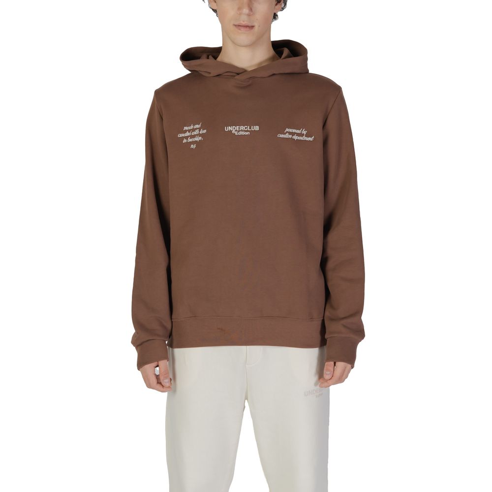 This Sweater by Underclub for men in cotton brown presents a understated silhouette, featuring a sophisticated and for a understated finish.