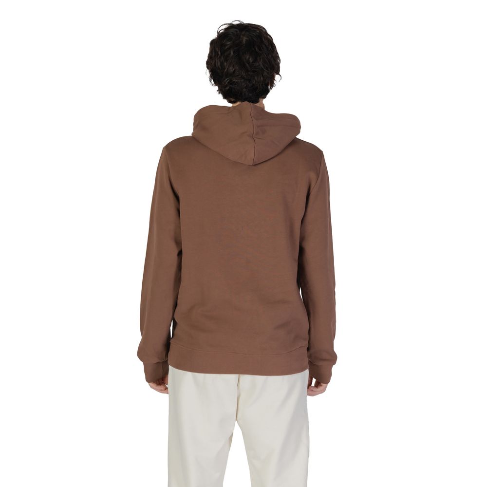 Sweater by Underclub for men in cotton brown features an polished silhouette, showcasing refined and a sophisticated for a truly polished finish.
