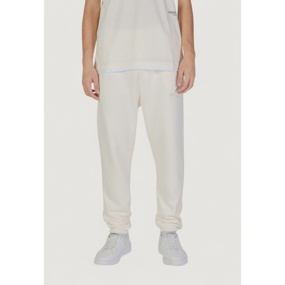 Pants by Underclub for men in cotton cream features a stylish silhouette with a stylish , long, and .