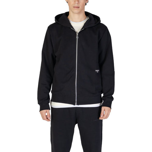 Sweater by Underclub for men in cotton black showcases an masterful silhouette, artfully detailed with a masterful and for a sophisticated, premium finish.