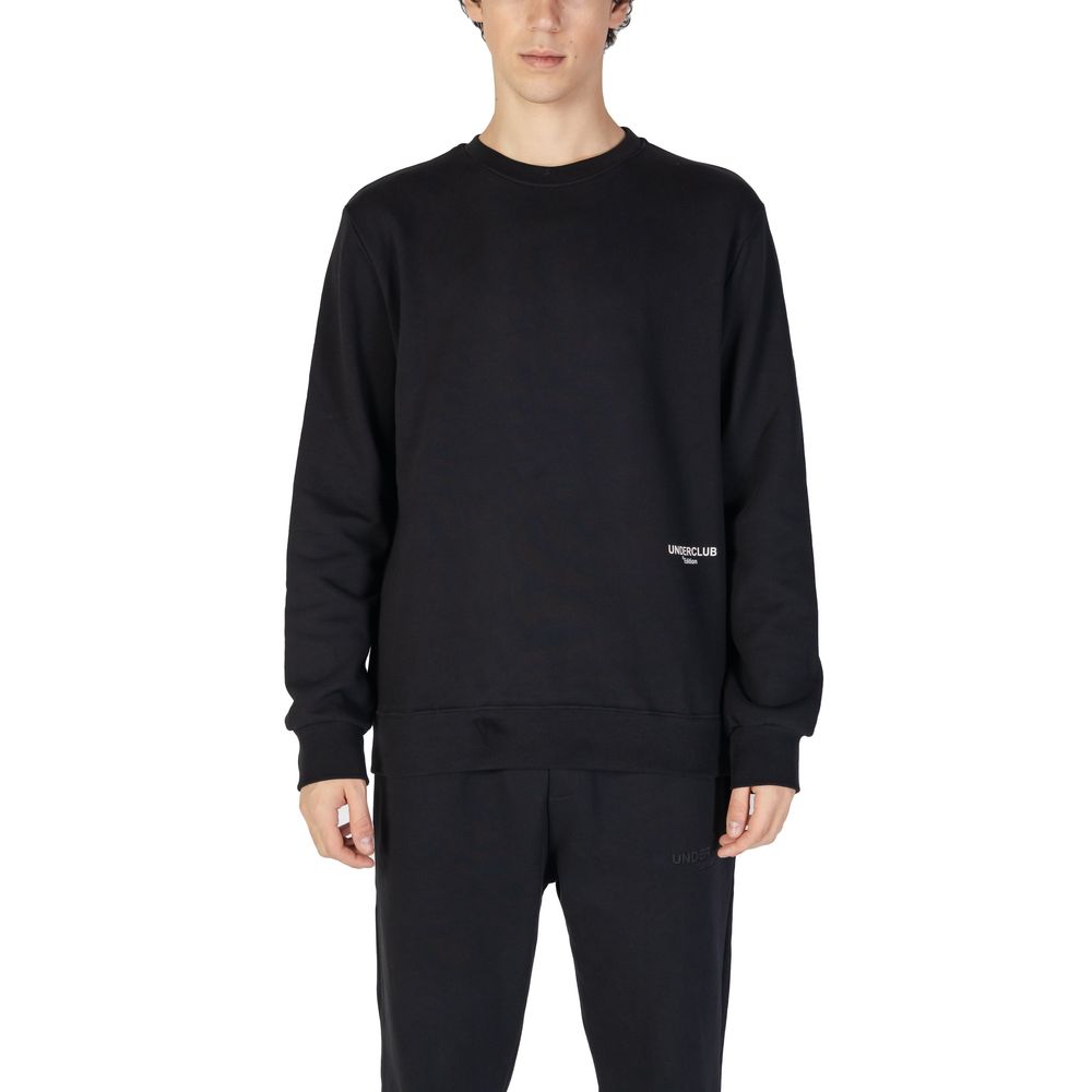Sweater by Underclub for men in cotton black features an polished silhouette, showcasing refined and a sophisticated for a truly polished finish.