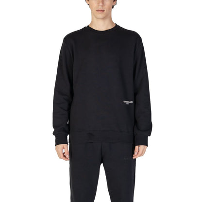 Sweater by Underclub for men in cotton black features an polished silhouette, showcasing refined and a sophisticated for a truly polished finish.