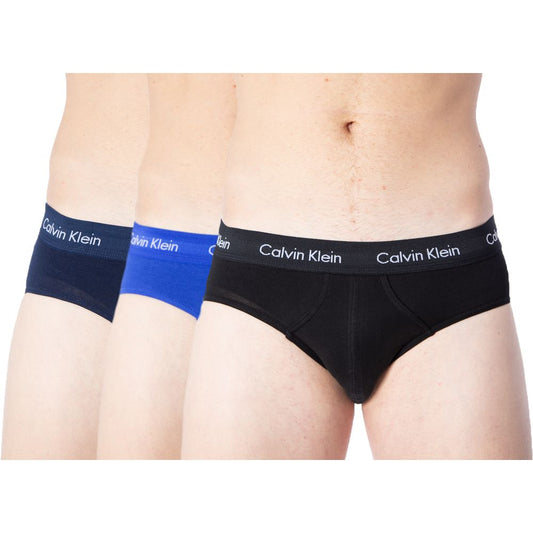 Underwear by Calvin Klein Underwear for men in cotton blue features an ergonomic silhouette from the Men's Cotton collection, highlighting a premium ergonomic fit and ergonomic design.