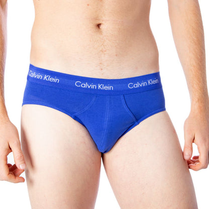 Underwear by Calvin Klein Underwear for men in cotton blue features an subtle fit, showcasing the sophisticated design and subtle silhouette of the Men's Cotton collection.