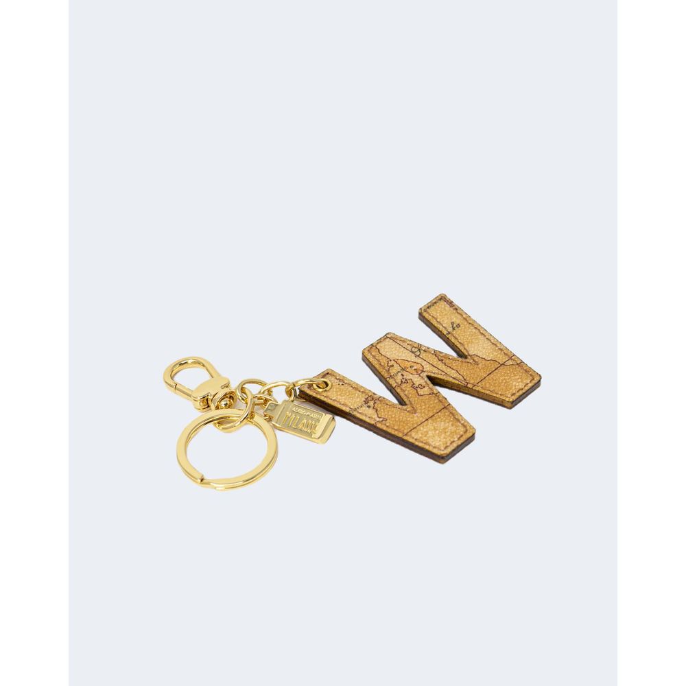 This Keychain by Alviero Martini Prima Classe for women in stretch cotton and beige showcases a couture-inspired aesthetic, meticulously highlighting the and with a finish.