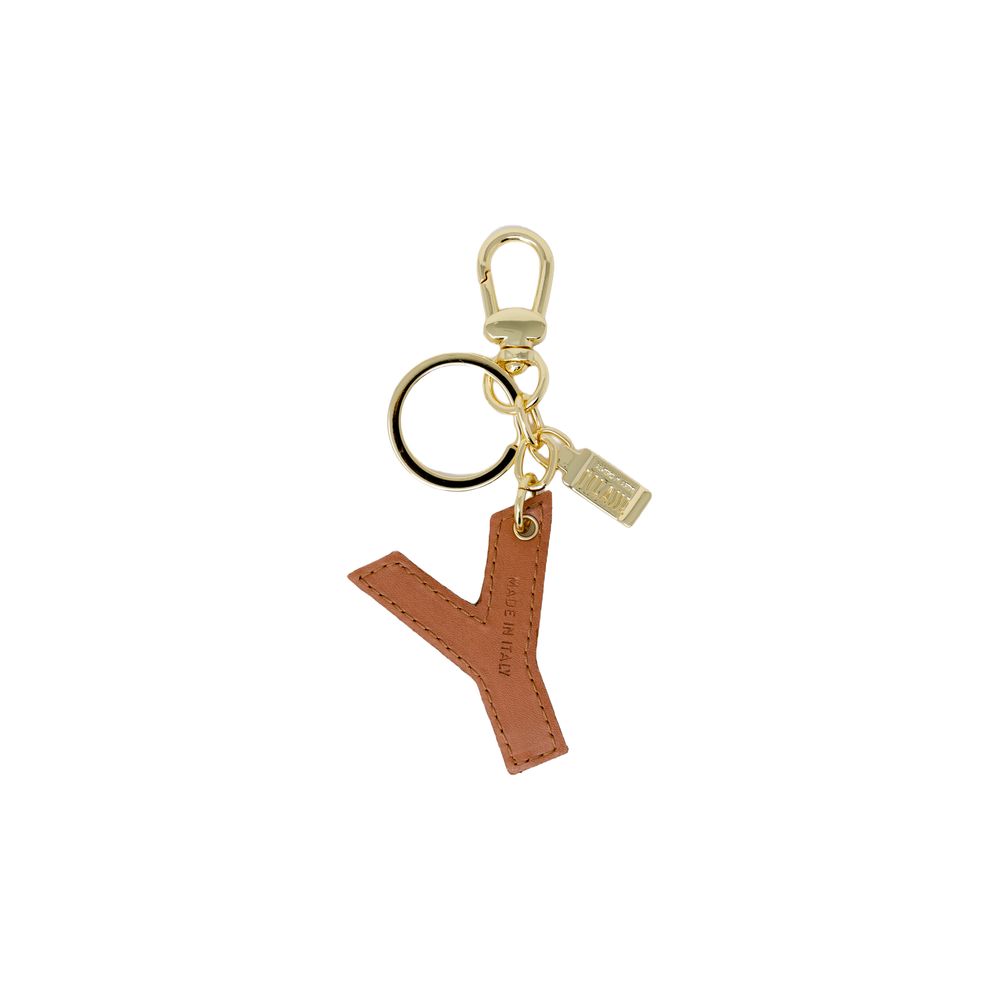 This Keychain by Alviero Martini Prima Classe for women in stretch cotton and beige showcases a couture-inspired aesthetic, meticulously highlighting the and with a finish.