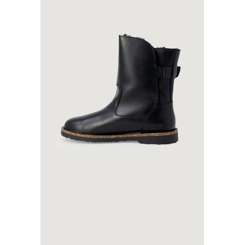 Low-Heel Mid-Heel Winter Boots by Birkenstock for women in leather black features an performance-driven Women's Leather Low-Heel Mid-Heel Winter Boots silhouette, defined by a sophisticated 2-5-cm-heel low-heel 5-cm-heel mid-heel and a performance-driven .