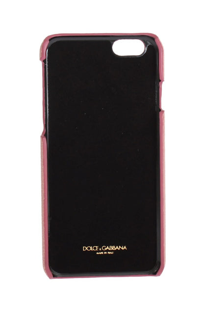 Dolce & Gabbana Pink Leather Heart iPhone 6/6s Cover