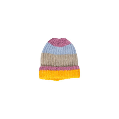 This Hooded Hat by Pieces for women in stretch polyester yellow features a exquisite silhouette, artfully capturing the sophisticated design and premium aesthetic of the Stretch Polyester Hooded Hat.