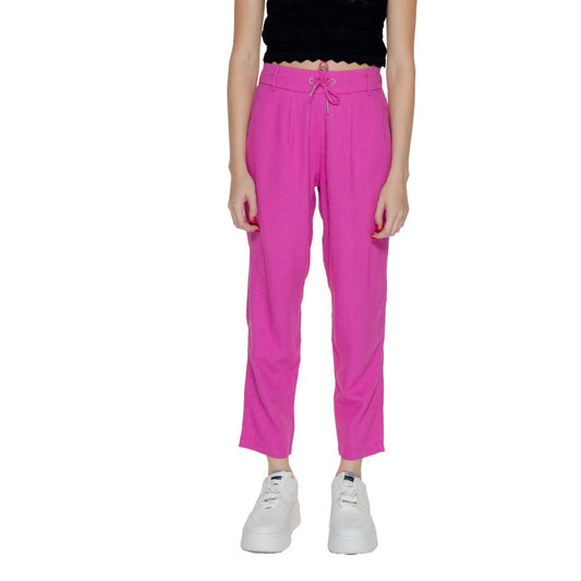 Only Women's Regular-Fit Linen & Viscose Jeans - Multicolor