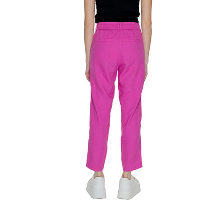Only Women's Regular-Fit Linen & Viscose Jeans - Multicolor