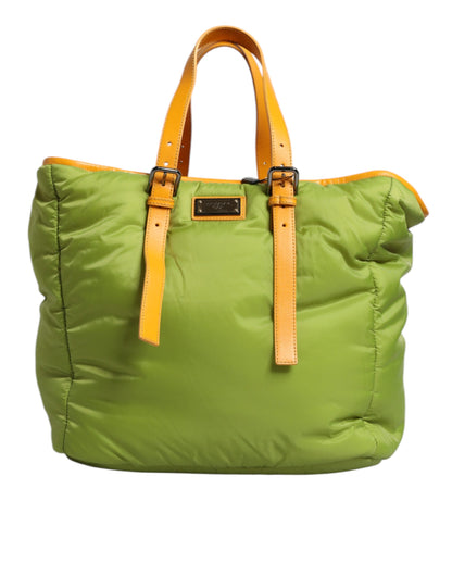 Crossbody Tote Bag by Dolce & Gabbana for women in polyurethane leather green & silver features an jet-set Polyurethane Leather Crossbody Tote Bag design with a secure , ample internal-pockets & cardholder, and versatile crossbody-strap, shoulder-strap, handle, adjustable-strap & detachable-strap for an jet-set finish.
