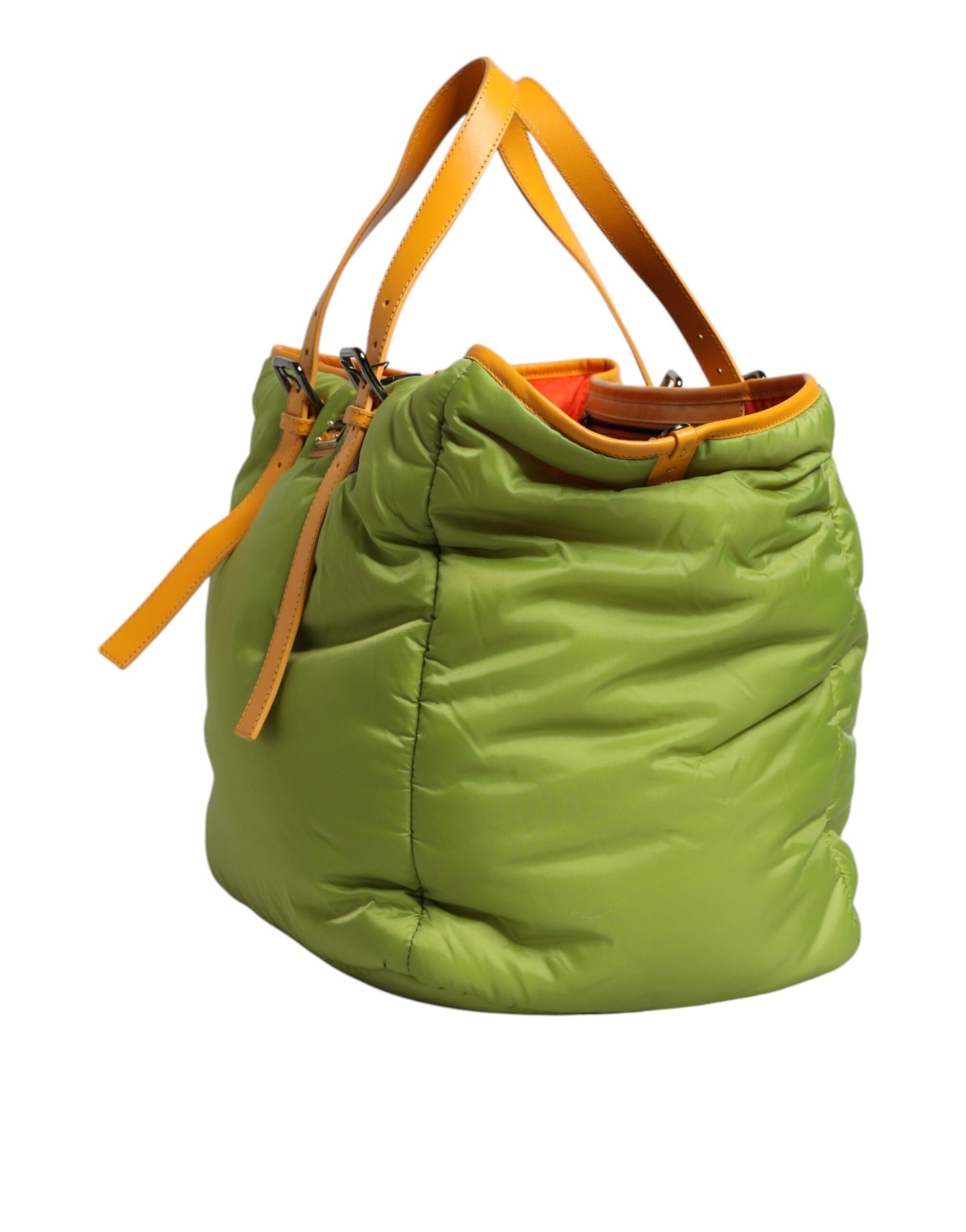 Crossbody Tote Bag by Dolce & Gabbana for women in polyurethane leather green & silver features an jet-set Polyurethane Leather Crossbody Tote Bag design with a secure , ample internal-pockets & cardholder, and versatile crossbody-strap, shoulder-strap, handle, adjustable-strap & detachable-strap for an jet-set finish.