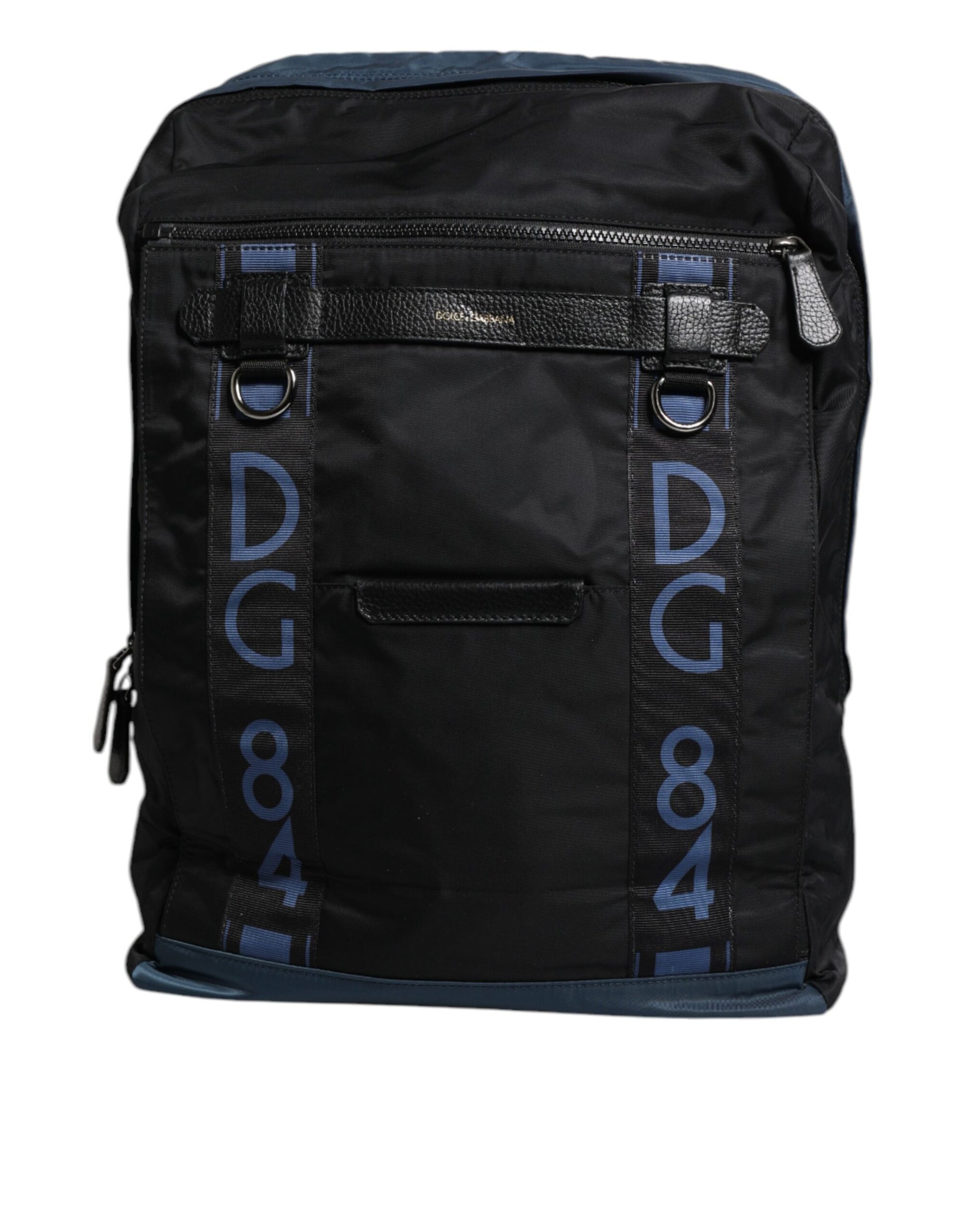 Backpack by Dolce & Gabbana for men in poly cotton & leather black, blue, leopard-print & print features a architectural Poly Cotton Leather Backpack design with a secure zipper, ample , and versatile backpack-strap for a architectural finish.