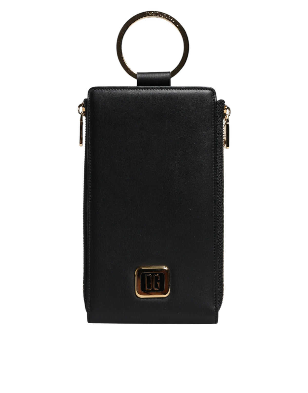 Dolce & Gabbana Leather Cardholder Wallet - Black