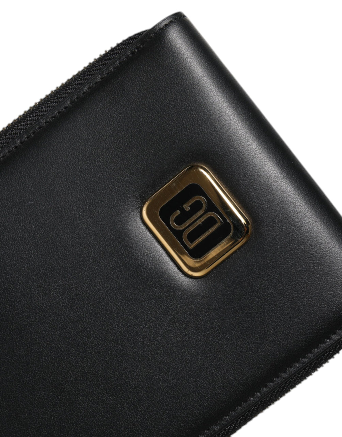 Dolce & Gabbana Leather Cardholder Wallet - Black