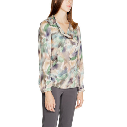 Rinascimento Women's Polyester Shirt - Green