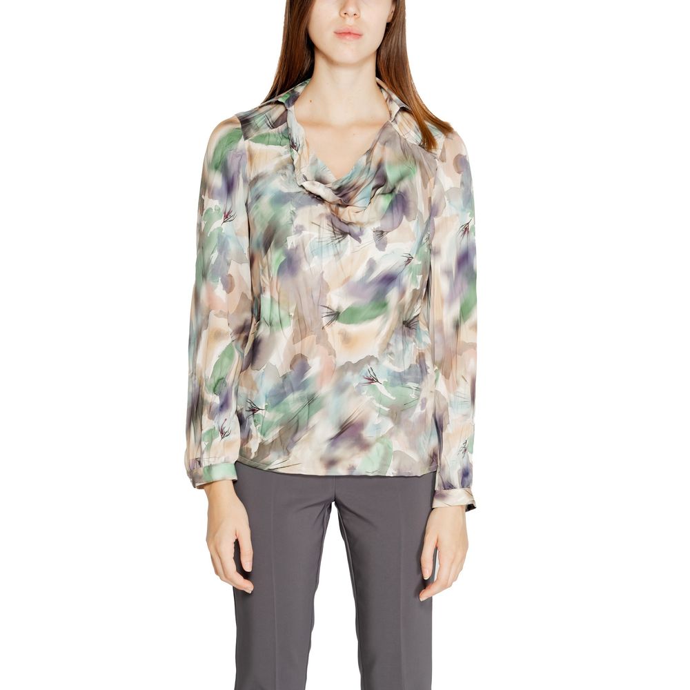 Rinascimento Women's Polyester Shirt - Green