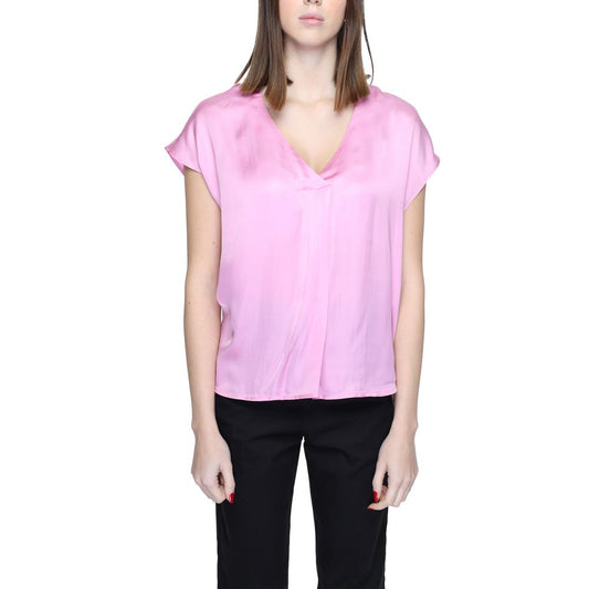 Rinascimento Women's Short-Sleeve Viscose Shirt - Multicolor