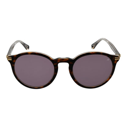 Scotch & Soda Panto Non-Polarized Medium-Tint Acetate Sunglasses - Brown
