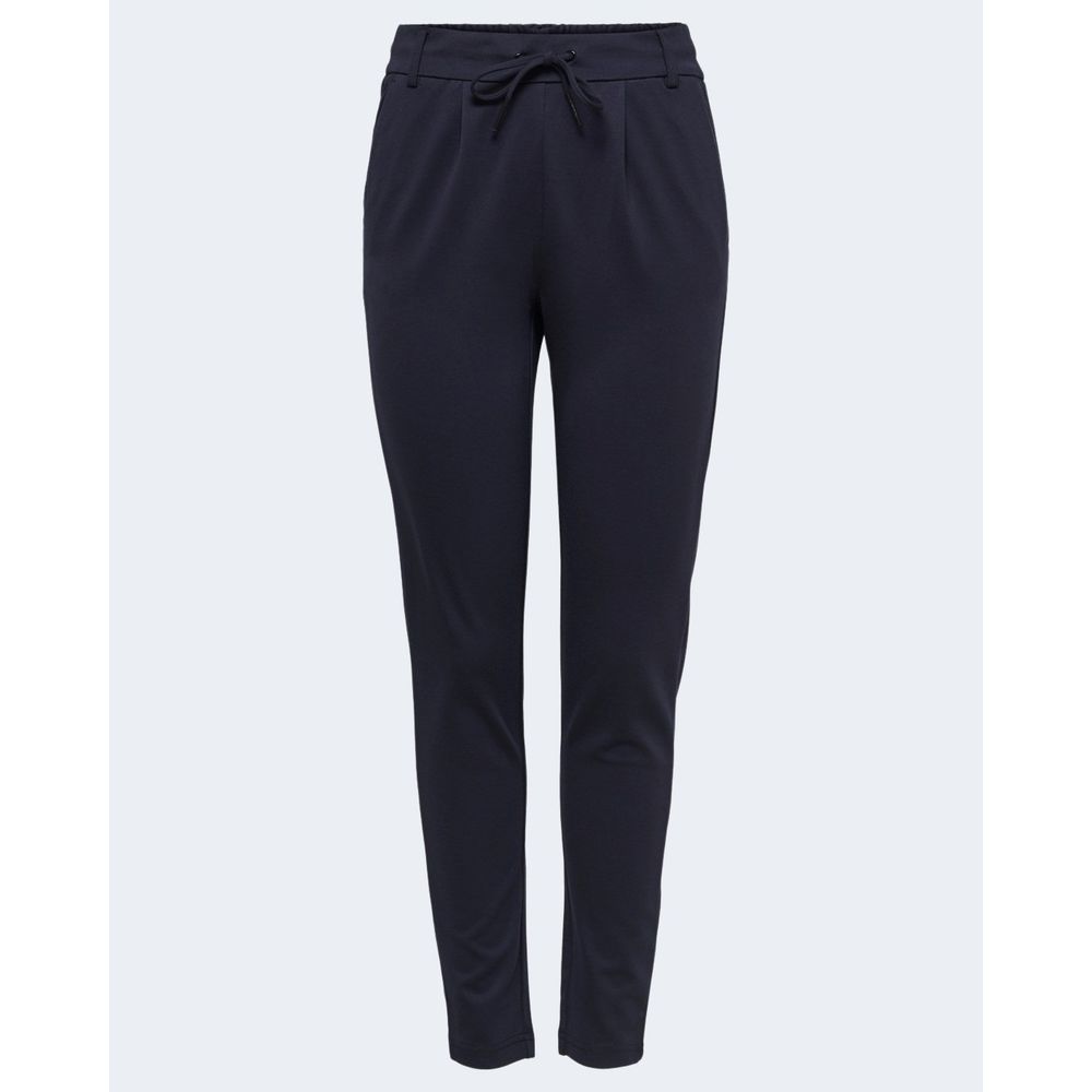 Activewear Jogger Pants by Only for women in stretch viscose & nylon blue features an sporty wide with a and long, showcasing sporty .