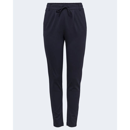 Activewear Jogger Pants by Only for women in stretch viscose & nylon blue features an sporty wide with a and long, showcasing sporty .