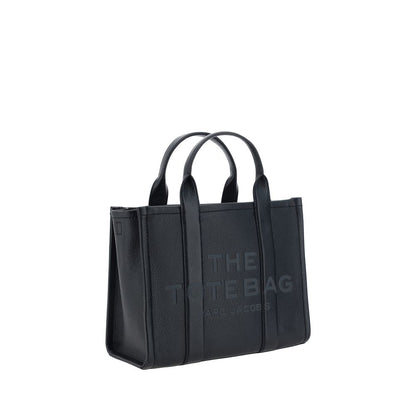 Medium Tote Handbag by Marc Jacobs for women in bos taurus calf grained leather black & monogram features a exquisite silhouette, showcasing a secure zipper and exquisite with versatile shoulder-strap, handle & adjustable-strap for a exquisite finish.