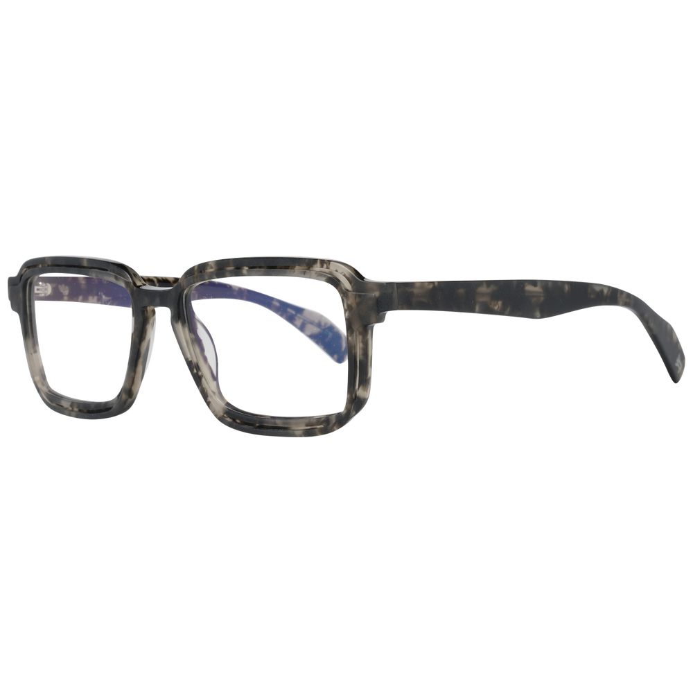 Eyeglasses Frames by Yohji Yamamoto for men in plastic and gray showcases an refined full-frame frame design featuring a sophisticated gray coloured frame for an refined and refined aesthetic.