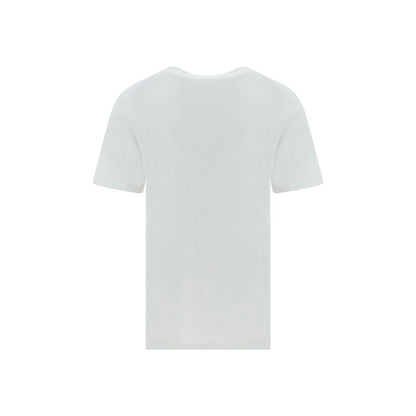 T-Shirt by Isabel Marant Étoile for women in linen white & monogram features a plush silhouette, showcasing a sophisticated crew neckline and for a truly plush finish.