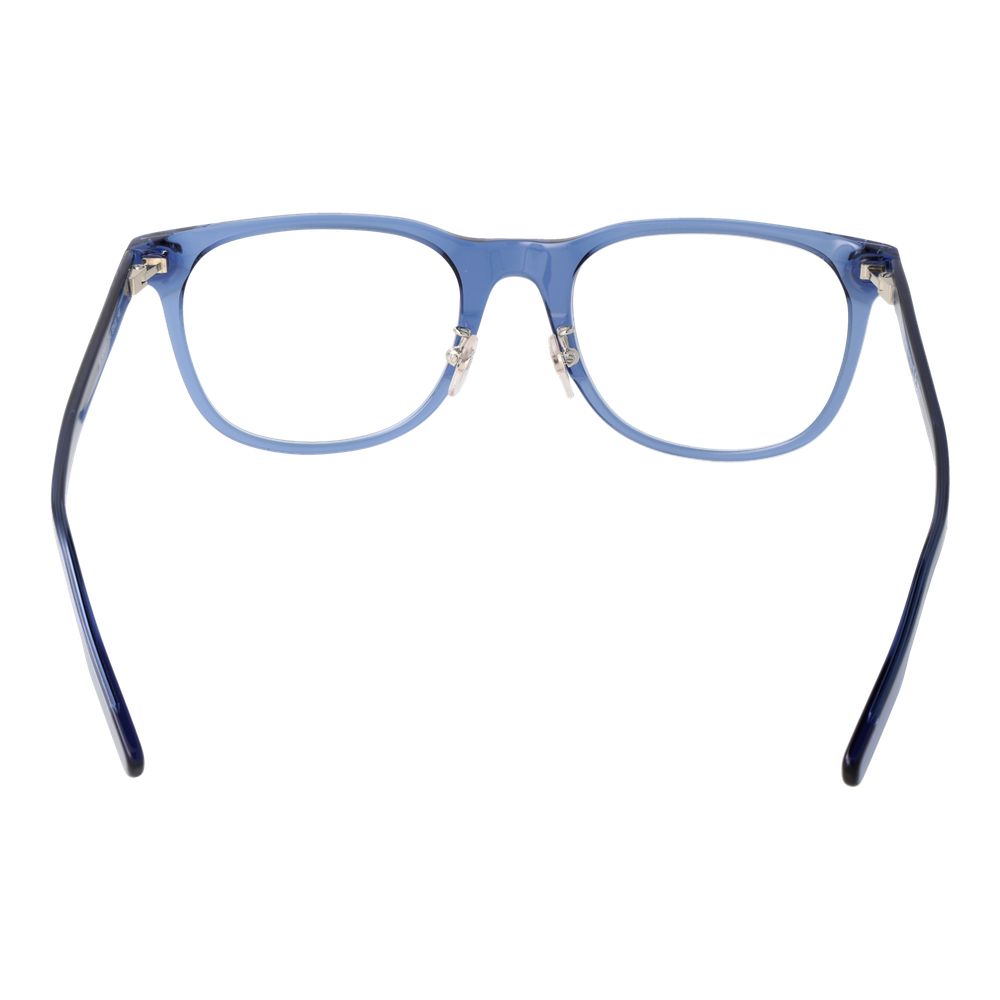 Eyeglasses Frames by Ermenegildo Zegna for men in blue showcases a refined full-frame frame design with a refined blue coloured frame finish for a refined and sophisticated look.