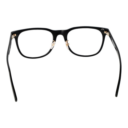 Eyeglasses Frames by Ermenegildo Zegna for men in acetate black features an refined silhouette, showcasing the refined black coloured frame and sophisticated full-frame frame design.