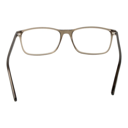 Eyeglasses Frames by Ermenegildo Zegna for men in olive features an refined silhouette, showcasing the refined olive coloured frame and sophisticated full-frame frame design.
