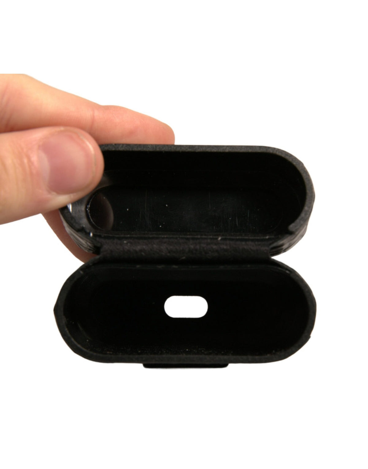 Dolce & Gabbana Caiman Leather & Metal Earbuds Carrying Case - Black
