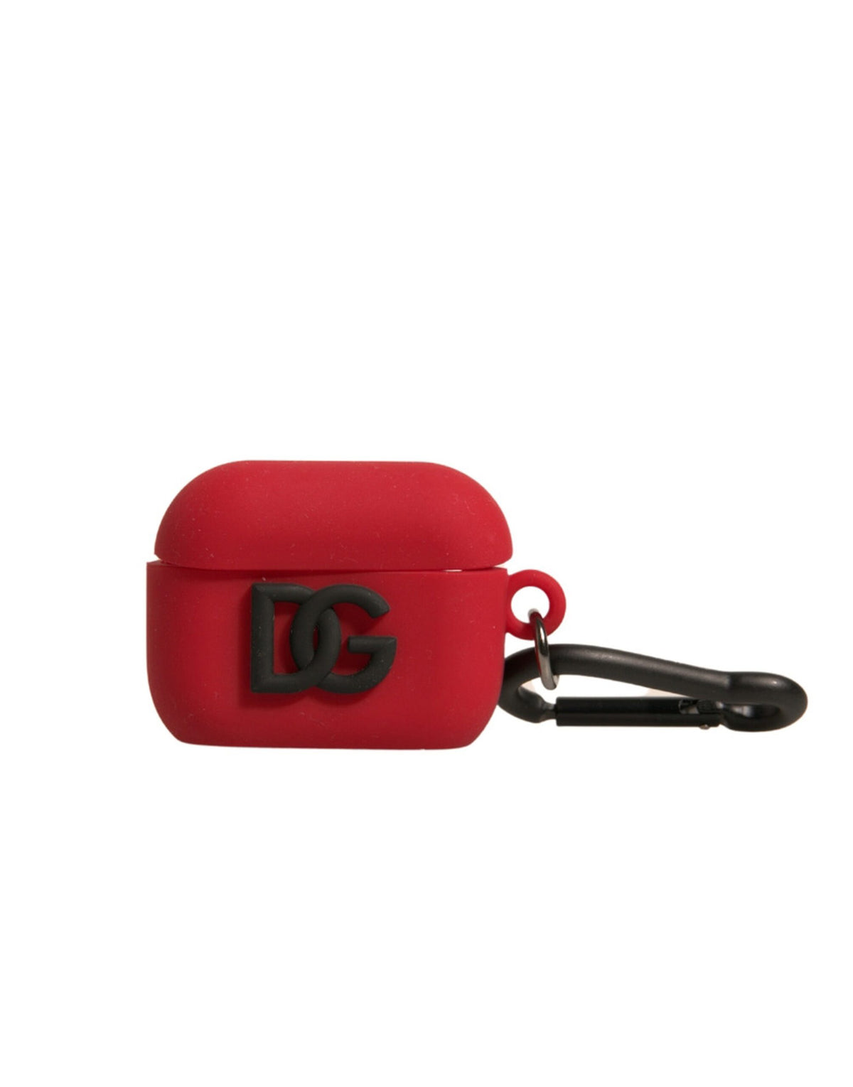 Dolce & Gabbana Rubber & Silicone Earbuds Carrying Case - Red